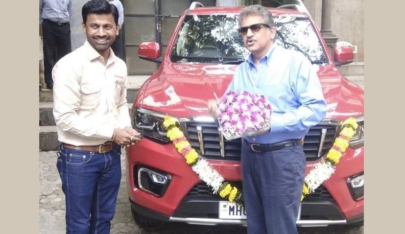 Anand Mahindra Names His New Scorpio-N ‘Bheem’ After Receiving 77% Votes On Twitter Anand Mahindra Names His New Scorpio-N ‘Bheem’ After Receiving 77% Votes On Twitter