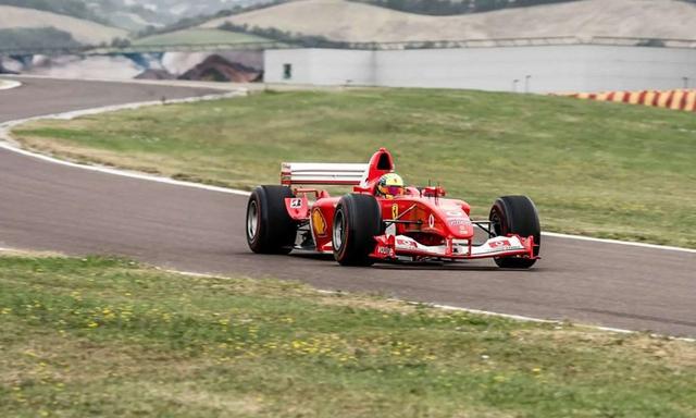 RM Sotheby’s is auctioning Chassis no. 229 of the Ferrari F2003-GA, which was driven by Schumacher to 5 victories in 2003.