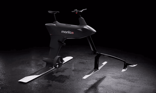 Manta5 Hydrofoiler SL3 Is An E-Bike For The Water Manta5 Hydrofoiler SL3 Is An E-Bike For The Water