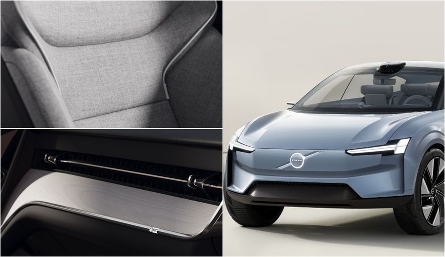 New Volvo EX90 Electric SUV Teaser Gives Us A Glimpse Of Its Sustainable Interior New Volvo EX90 Electric SUV Teaser Gives Us A Glimpse Of Its Sustainable Interior