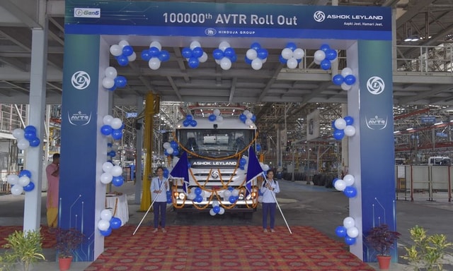 Ashok Leyland AVTR Production Crosses 1 Lakh Units Ashok Leyland AVTR Production Crosses 1 Lakh Units