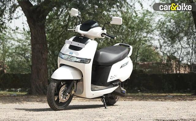 TVS iQube Electric Scooter Crosses 1.5 Lakh Units Sales Milestone