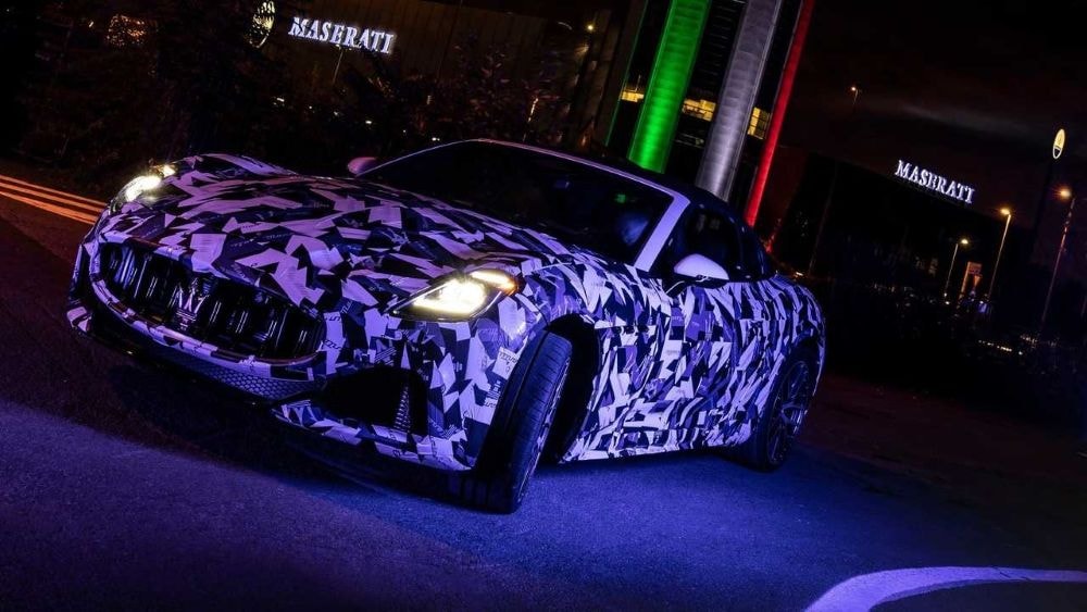 Maserati Teases First Electric GranCabrio Convertible EV Prototype Maserati Teases First Electric GranCabrio Convertible EV Prototype