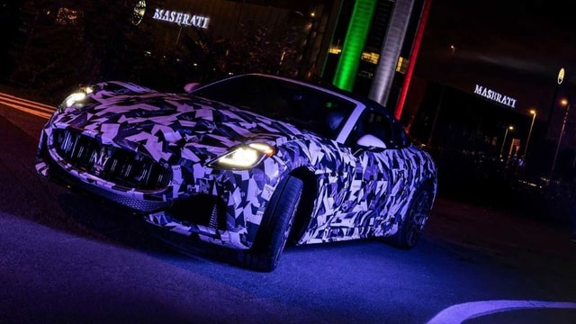 Maserati Teases First Electric GranCabrio Convertible EV Prototype Maserati Teases First Electric GranCabrio Convertible EV Prototype