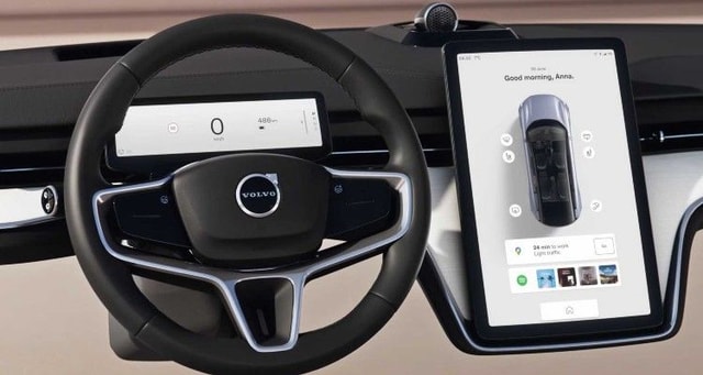 New Volvo EX90 Teaser Reveals Minimalist Cabin Design With Two Screens New Volvo EX90 Teaser Reveals Minimalist Cabin Design With Two Screens