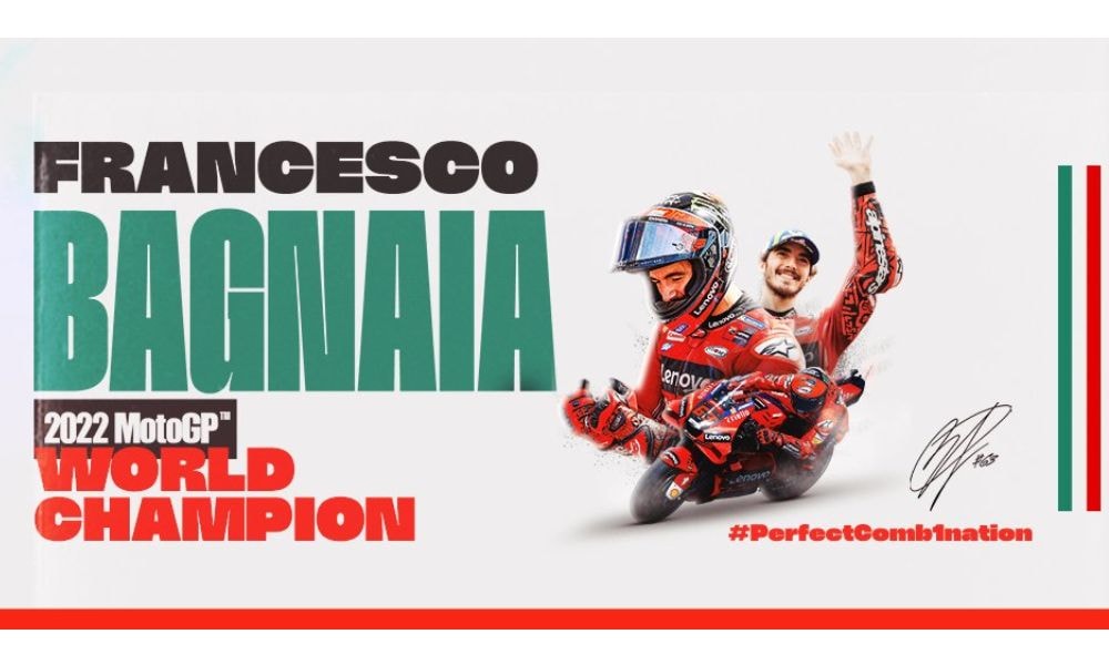 Francesco Bagnaia Crowned 2022 MotoGP World Champion In A Tense Decider Francesco Bagnaia Crowned 2022 MotoGP World Champion In A Tense Decider