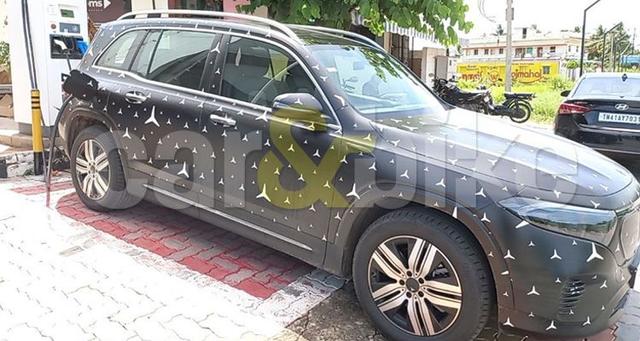 Mercedes-Benz EQB Electric SUV Spotted In Kodaikanal Ahead Of Launch