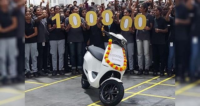 Ola S1 Electric Scooter Production Crosses The 1 Lakh Mark