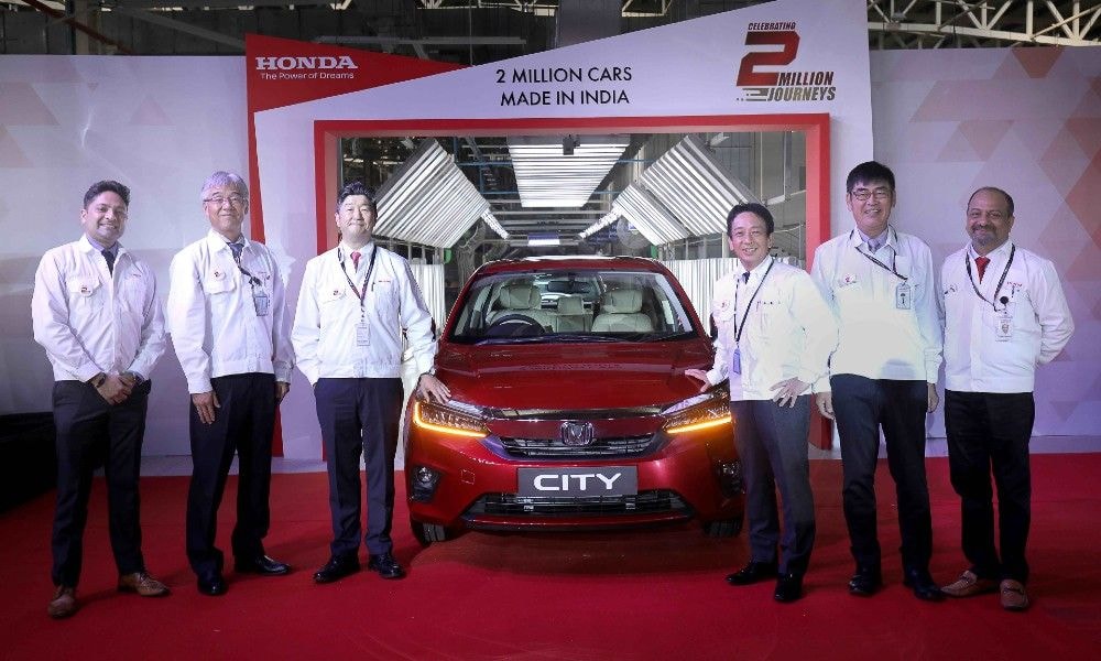 Honda Cars India Reaches New Production Milestone; 2 Million Units Manufactured Honda Cars India Reaches New Production Milestone; 2 Million Units Manufactured