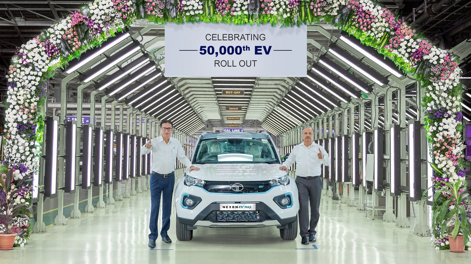 Tata Motors Rolls Out Its 50,000th Electric Vehicle Tata Motors Rolls Out Its 50,000th Electric Vehicle