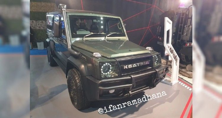 Force Gurkha 5-Door & Double Cab Pick-up Showcased In Indonesia Force Gurkha 5-Door & Double Cab Pick-up Showcased In Indonesia