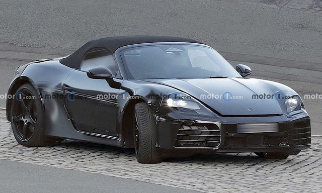 Porsche 718 Boxster EV Prototype Breaks Cover Porsche 718 Boxster EV Prototype Breaks Cover