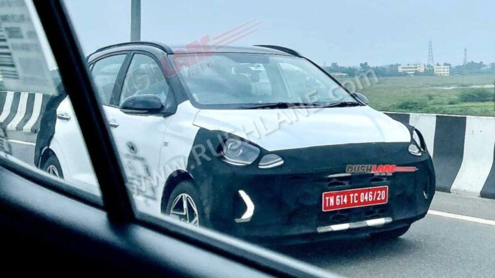 Hyundai Grand i10 Nios Facelift Spotted Testing In India Hyundai Grand i10 Nios Facelift Spotted Testing In India