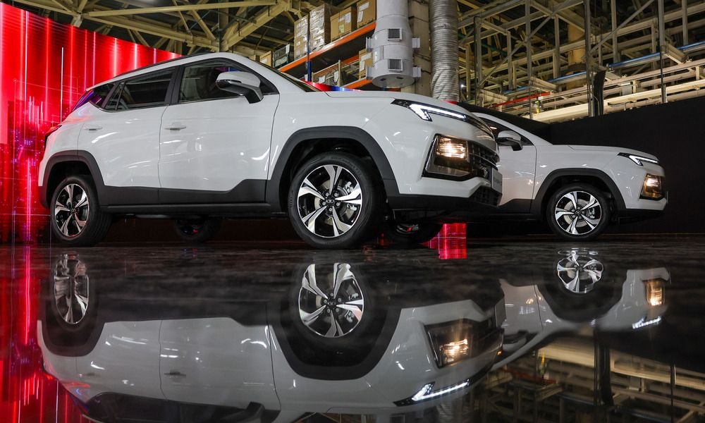 Russia Revives Soviet-Era Moskvich Brand With Chinese Model Russia Revives Soviet-Era Moskvich Brand With Chinese Model