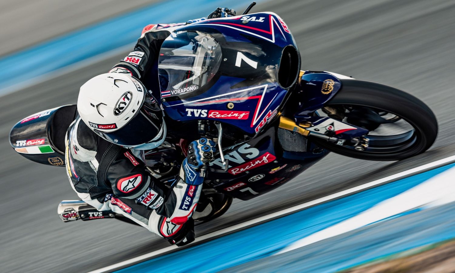 TVS Apache RR 310 Race Bike Breaks Its Own Top Speed Record; Clocks 211.2 kmph In Thailand TVS Apache RR 310 Race Bike Breaks Its Own Top Speed Record; Clocks 211.2 kmph In Thailand