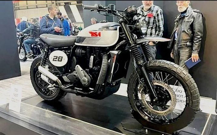 BSA Scrambler 650 Concept Unveiled At Motorcycle Live BSA Scrambler 650 Concept Unveiled At Motorcycle Live