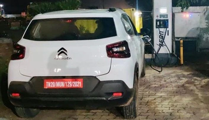 Electric Citroën C3 Spotted In India Sans Camouflage Electric Citroën C3 Spotted In India Sans Camouflage