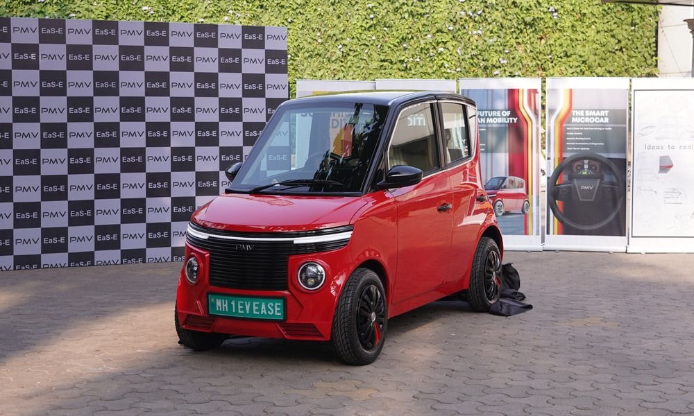 PMV Electric Unveils EaS-E Electric Quadricycle; Priced At Rs 4.79 Lakh PMV Electric Unveils EaS-E Electric Quadricycle; Priced At Rs 4.79 Lakh