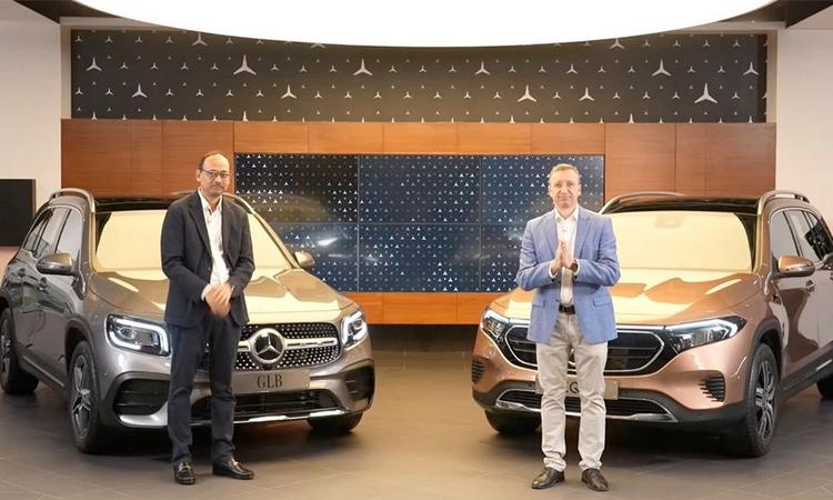 The GLB is a compact luxury seven-seater SUV positioned above the GLA in the luxury carmaker's range while the EQB is the first seven-seater offering in the luxury EV segment.