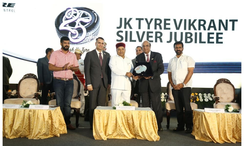 Vikrant Tyre Manufacturing Facility In Mysore Completes 25 Years Since Takeover By JK Tyre Vikrant Tyre Manufacturing Facility In Mysore Completes 25 Years Since Takeover By JK Tyre