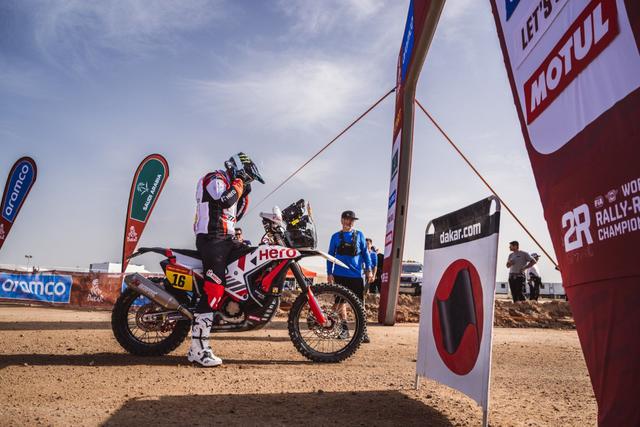 Hero MotoSports Team Rally Begins 7th Dakar Campaign; Posts Strong Showing In Qualifying Stage