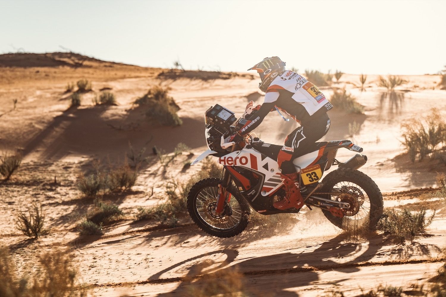 Hero MotoSports Push On To Finish Stage 5 Of Dakar 2023 With 2 Riders In Top 20 Hero MotoSports Push On To Finish Stage 5 Of Dakar 2023 With 2 Riders In Top 20
