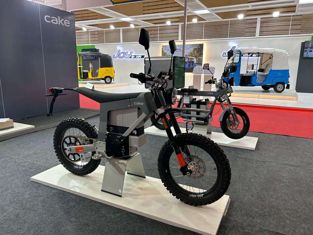 Swedish Manufacturer Cake Showcased Its EVs At Auto Expo 2023 Swedish Manufacturer Cake Showcased Its EVs At Auto Expo 2023