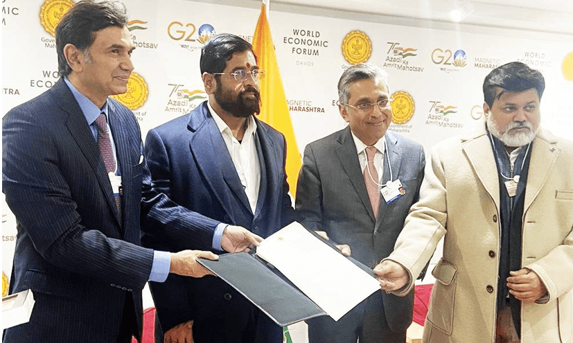 Mahindra To Build EV Plant In Pune; Signs MoU With Maharashtra Government At World Economic Forum Mahindra To Build EV Plant In Pune; Signs MoU With Maharashtra Government At World Economic Forum