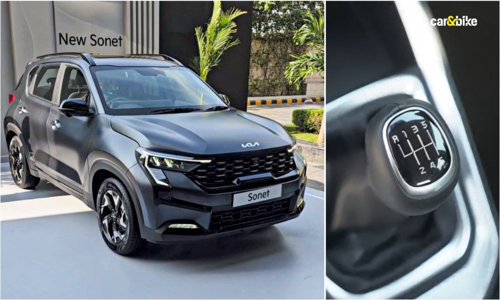 Why Kia Reintroduced A Manual With The Facelifted Sonet Diesel Why Kia Reintroduced A Manual With The Facelifted Sonet Diesel