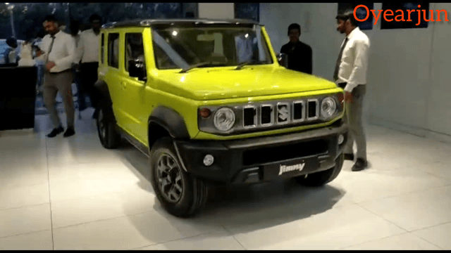 Maruti Jimny was showcased at the Auto Expo 2023. India will be the first country to get the 5-door Jimny.