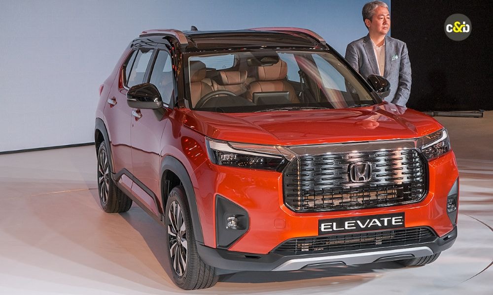 Honda Elevate Compact SUV Unveiled In India Ahead Of October Launch Honda Elevate Compact SUV Unveiled In India Ahead Of October Launch