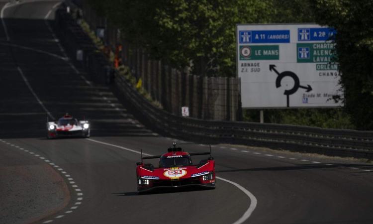 The Ferrari 499P’s raw pace was on display as the Maranello-based team displaced Toyota from pole position for the 100th anniversary of the legendary 24 hours of LeMans