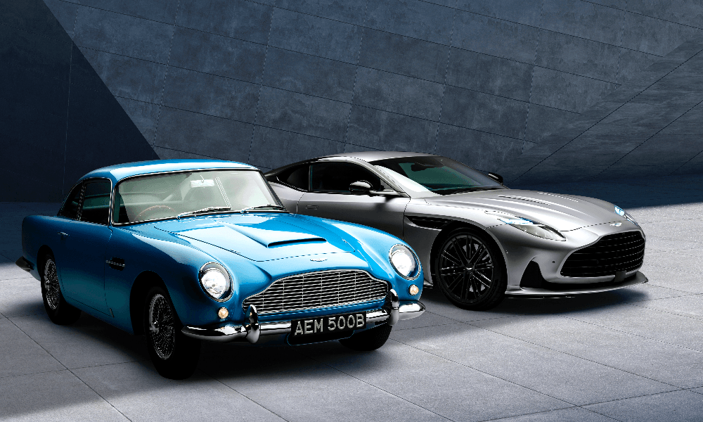 Aston Martin Celebrates 60th Anniversary of Iconic DB5 Aston Martin Celebrates 60th Anniversary of Iconic DB5
