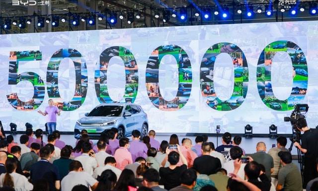 BYD Global Achieves Production Milestone Of 5,00,000 Units For Its Atto 3 SUV BYD Global Achieves Production Milestone Of 5,00,000 Units For Its Atto 3 SUV