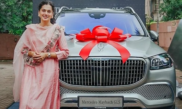 Taapsee Pannu Adds A Mercedes-Maybach GLS 600 To Her Garage Taapsee Pannu Adds A Mercedes-Maybach GLS 600 To Her Garage
