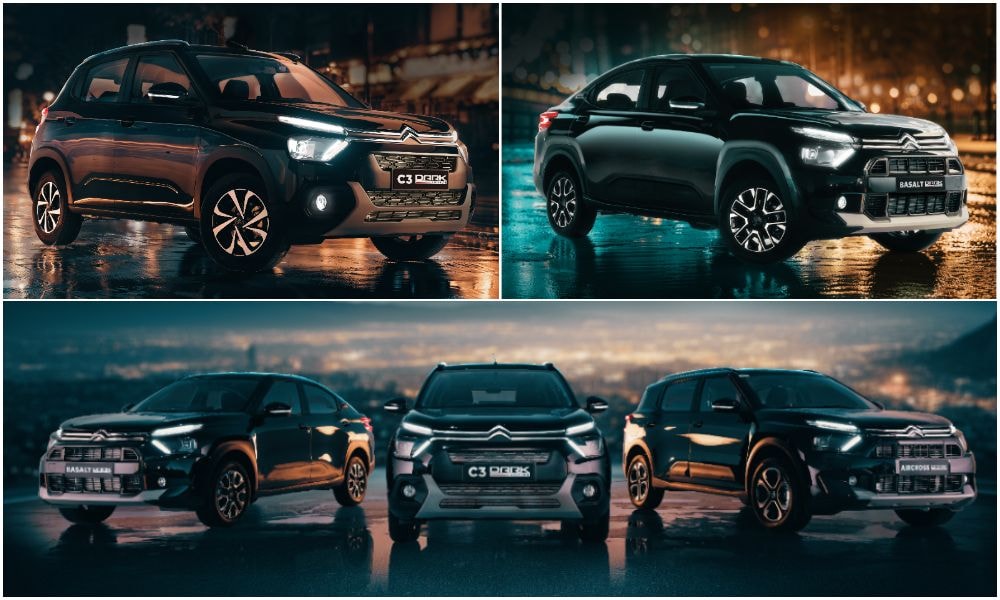 Citroen Basalt, C3 And Aircross Dark Editions Launched In India Citroen Basalt, C3 And Aircross Dark Editions Launched In India