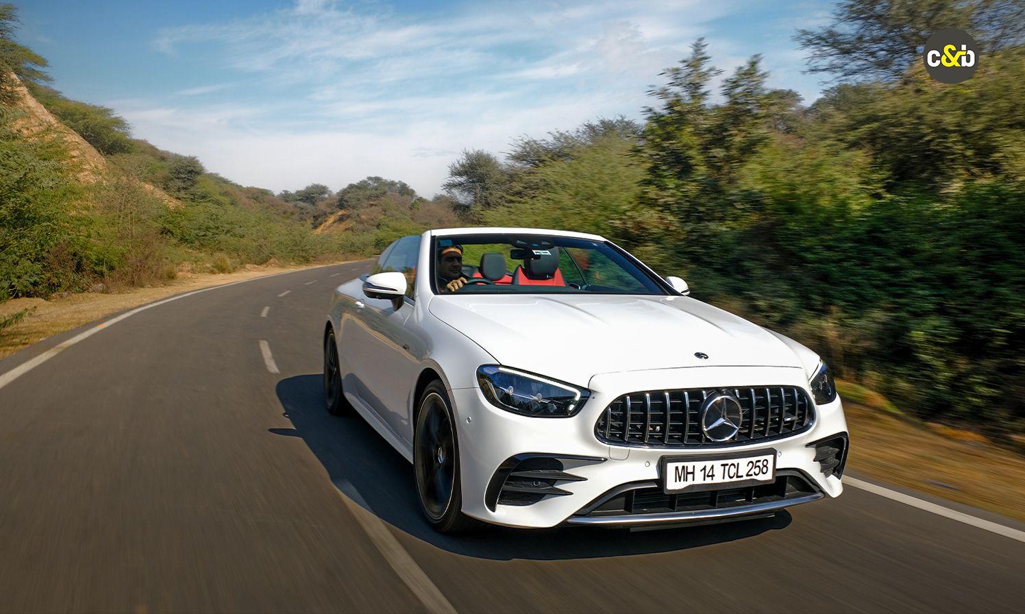 For the first time in India, the words AMG and Cabriolet have come together from the German luxury car brand Mercedes-Benz. We get behind the wheel of this beauty on wheels. The Mercedes AMG E53+ 4 Matic+ Cabriolet is priced at Rs. 1.30 crore, ex-showroom.