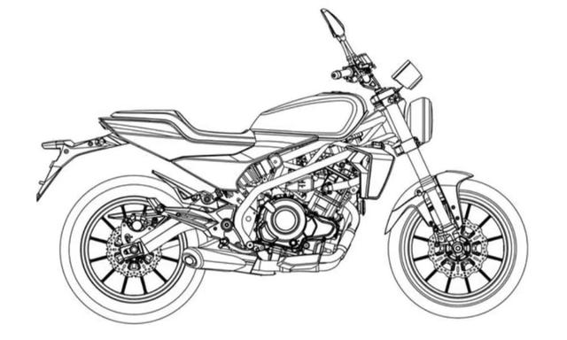 The motorcycle will be powered by a 353cc engine.