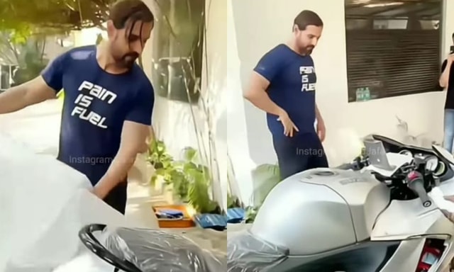 John Abraham Gifts Himself A Suzuki Hayabusa After The Success Of Pathaan John Abraham Gifts Himself A Suzuki Hayabusa After The Success Of Pathaan