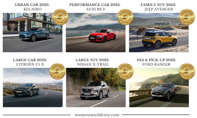Women’s World Car Of The Year Category Winners Announced Women’s World Car Of The Year Category Winners Announced