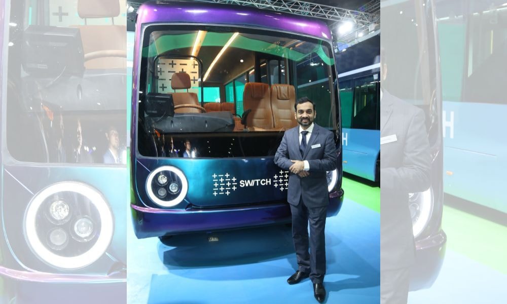 Auto Expo 2023: Switch Mobility Displays Switch EiV 7 Electric Bus Auto Expo 2023: Switch Mobility Displays Switch EiV 7 Electric Bus
