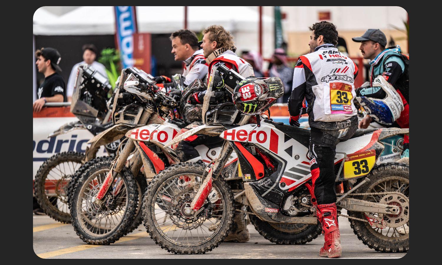 Hero MotoSports Conclude Best Ever Dakar Campaign With 2 Stage Wins