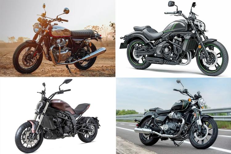 There may not be a direct rival to the Royal Enfield Super Meteor 650 but there are a few motorcycles which come close such as the Kawasaki Vulcan S, the Benelli 502C and of course, its own sibling, the Royal Enfield Interceptor 650.  Here’s an indication of how these motorcycles stack up against the Super Meteor 650 in terms of pricing. 