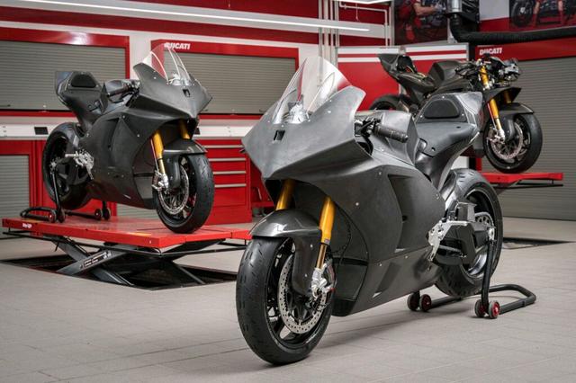 Ducati has begun production of the Ducati V21L electric bikes which will take part in the 2023 MotoE World Championship.