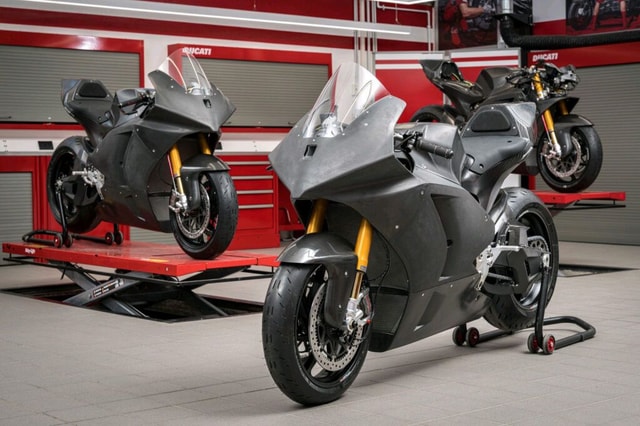 Ducati Begins Production Of MotoE Electric Race Bikes Ducati Begins Production Of MotoE Electric Race Bikes
