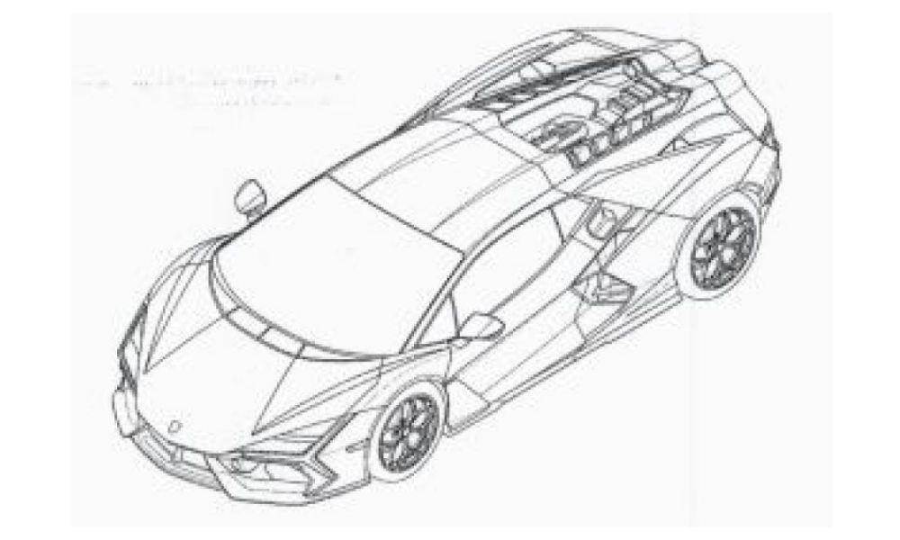 Lamborghini Aventador Successor Previewed In Patent Images
