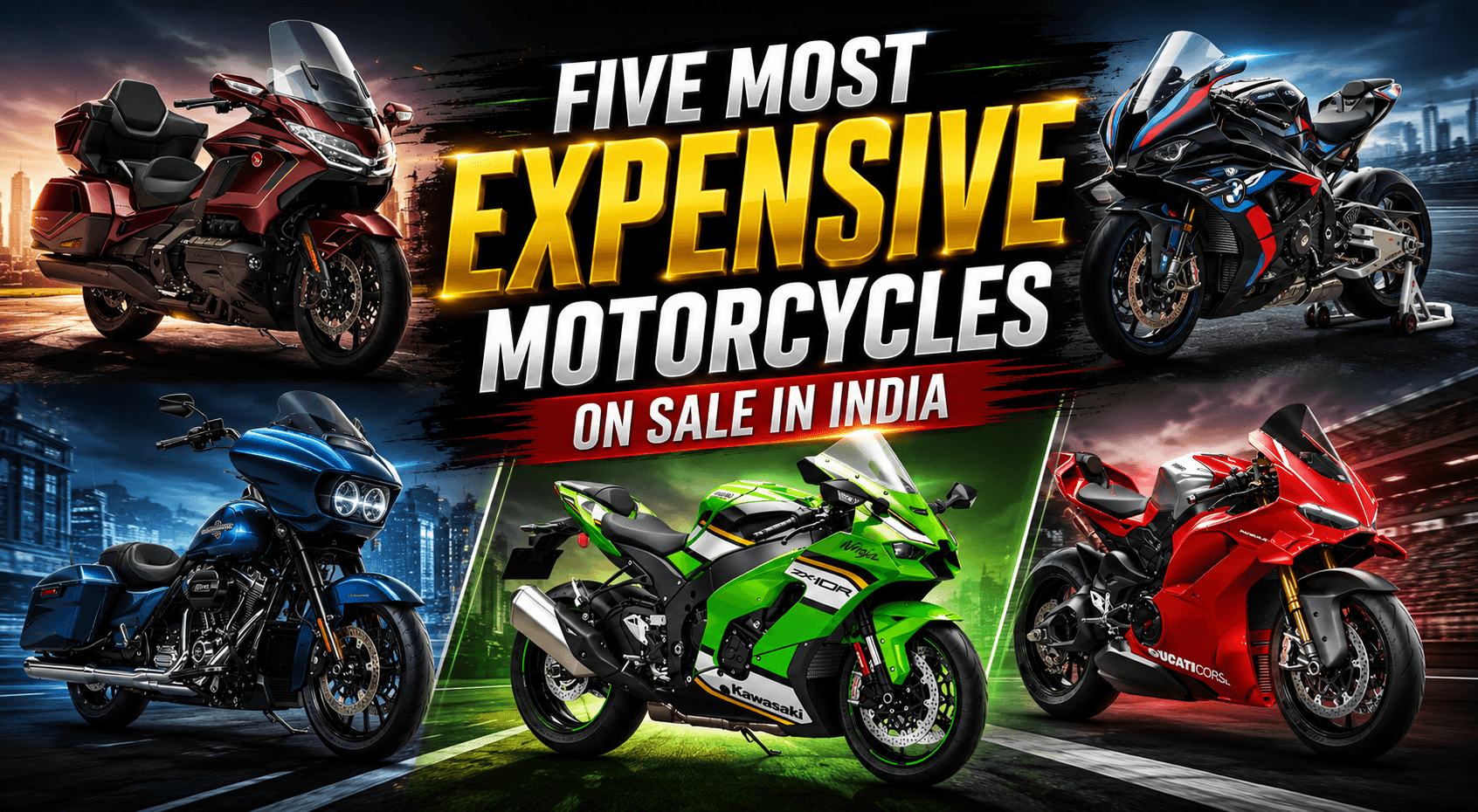 Five Most Expensive Motorcycles on Sale in India Five Most Expensive Motorcycles on Sale in India