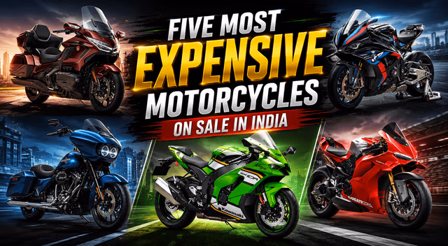 Five Most Expensive Motorcycles on Sale in India Five Most Expensive Motorcycles on Sale in India