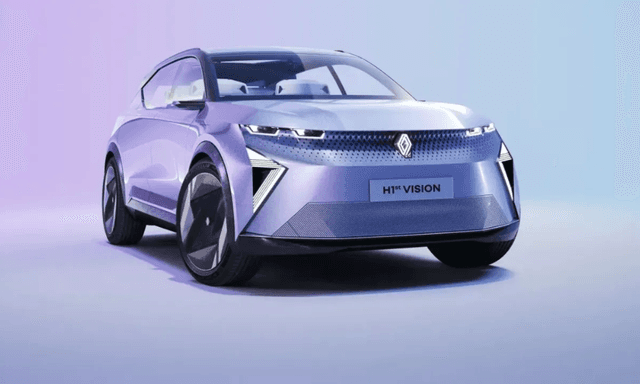 The H1st Vision concept car has a range of features, including biometric access control, safety monitoring system, and also vehicle-to-grid charging capabilities
