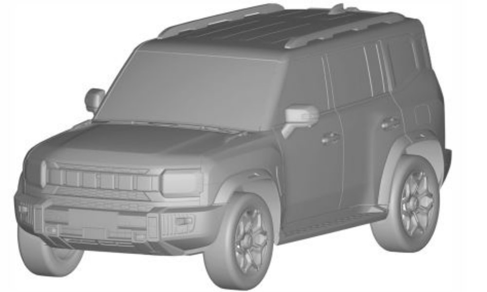 Jetour T2 SUV Design Patent Registered In India Jetour T2 SUV Design Patent Registered In India